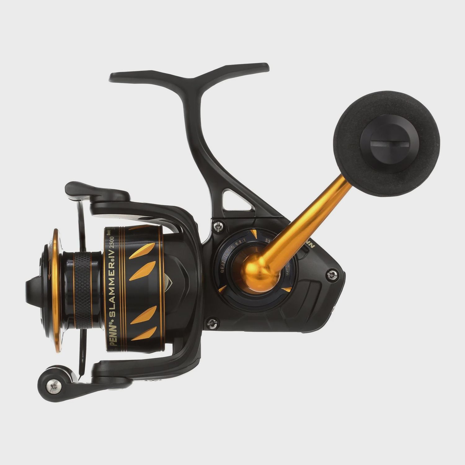 Penn Slammer IV Spinning Reel, Power: Regular Speed, Size: 2500