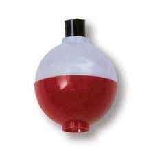 Betts Bobbers Unweighted Red and White Snap On in a Multipack, Size: 3/4"