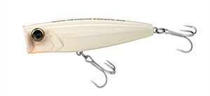Yo-Zuri 3D Inshore Popper, Color: Bone, Size: 3 1/2" 7/8oz
