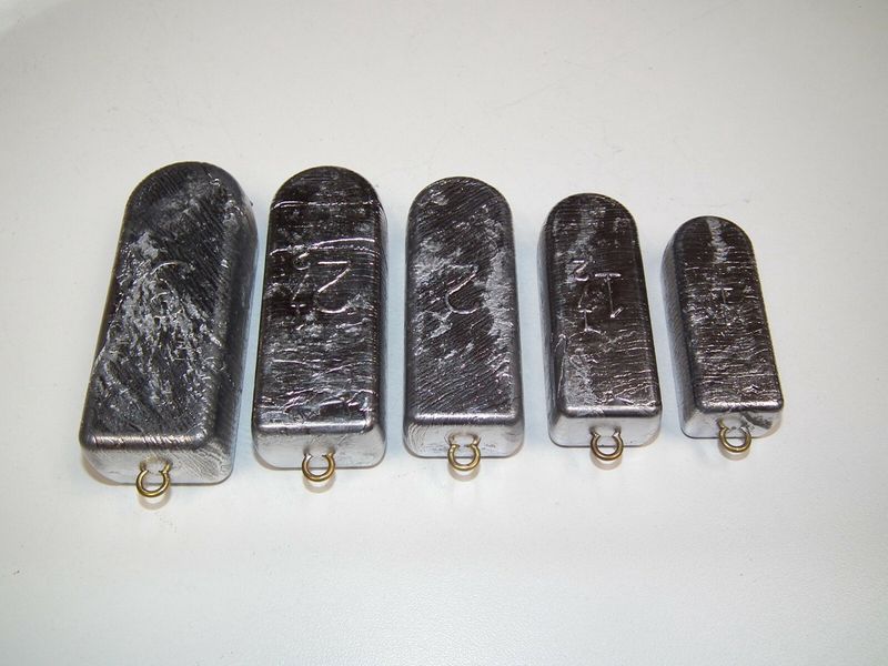 Rock Cod Sinkers By the Pound