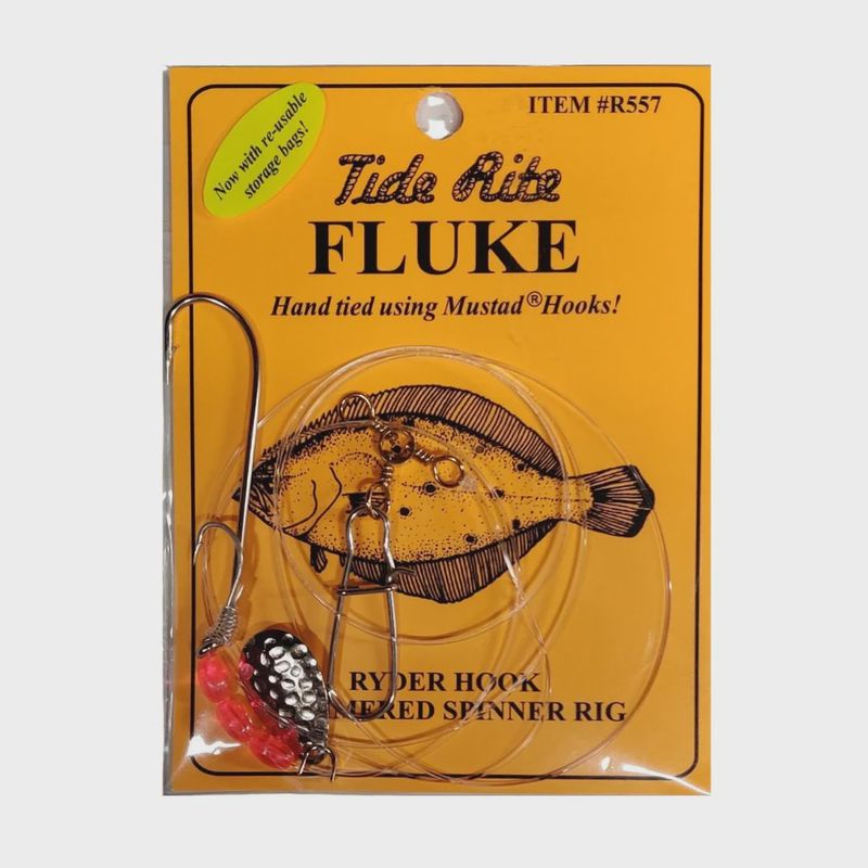 Tide Rite Fluke Rig with Ryder Hammered Spinner Bait Rig