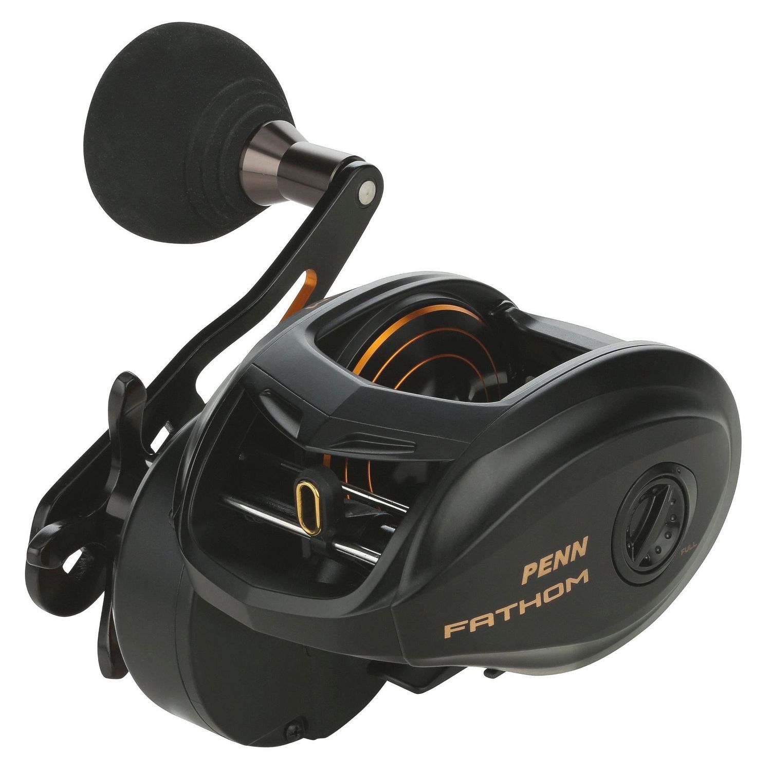 Penn Fathom Baitcast Reel, Gear Ratio: 6.6:1, Size: 200, Style: Right Handed