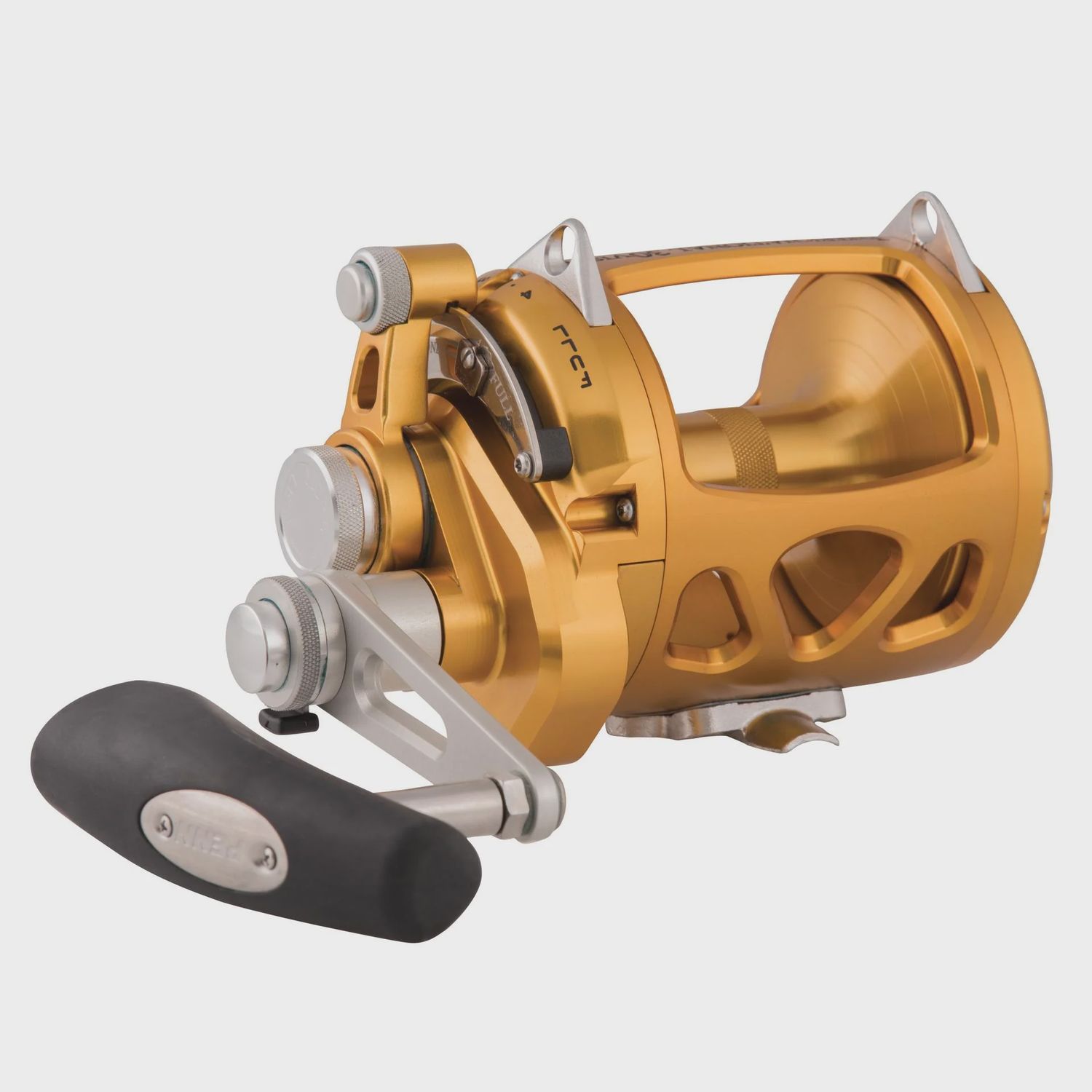 Penn International VIS 2-Speed Reel, Color: Gold, Size: 16VIS