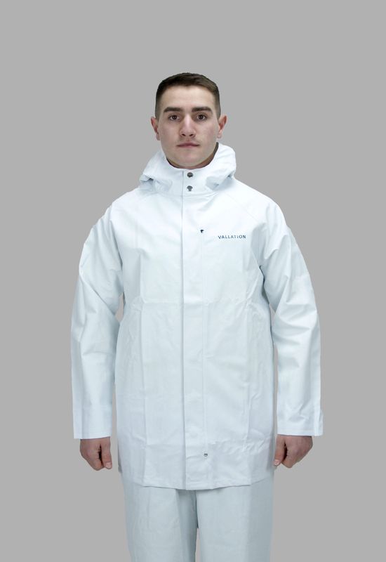 Vallation Pacific AP Onshore Jacket in White