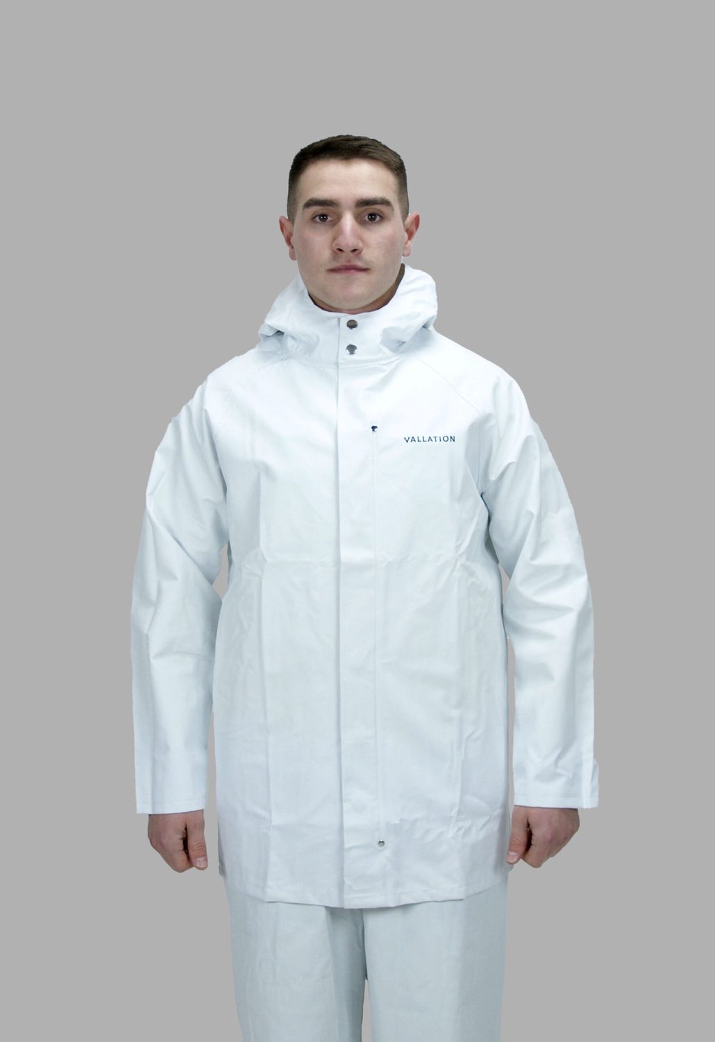 Vallation Pacific AP Onshore Jacket in White, Size: XS