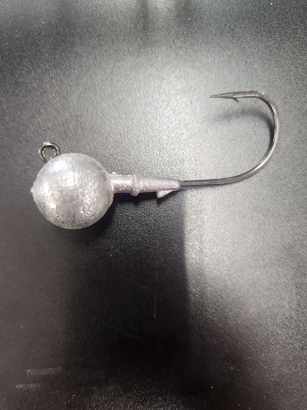 Jersey Hooker Plain Ball Jig Unpainted