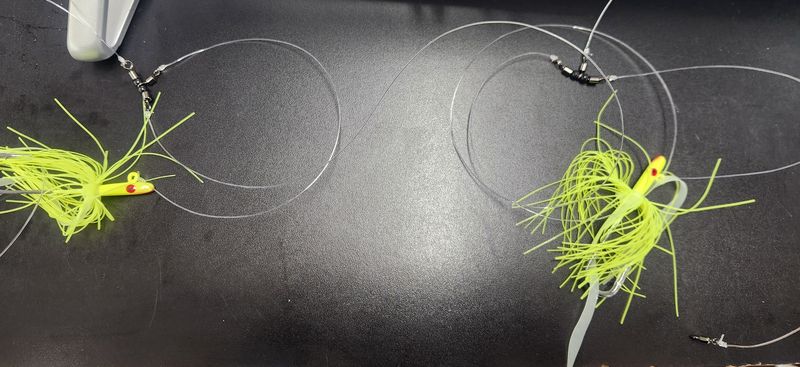 Jersey Hooker Nantucket Rig with Glass Minnows