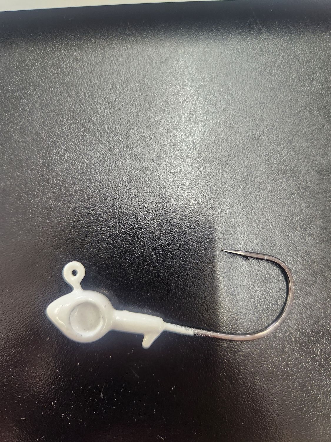 Jersey Hooker Jig head in White