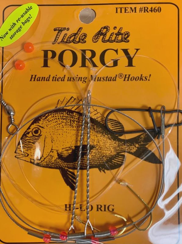 Tide Rite Hi/Lo Wire and Mono Porgy Rig