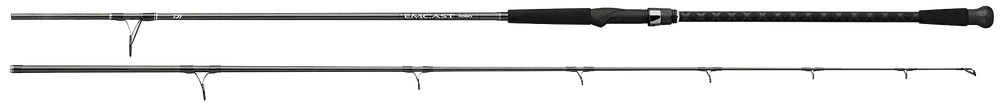 Daiwa Emcast Surf Rods, Model: 8' Medium / 10-20lb / 3/4oz-2oz / Fast Action / 2pc