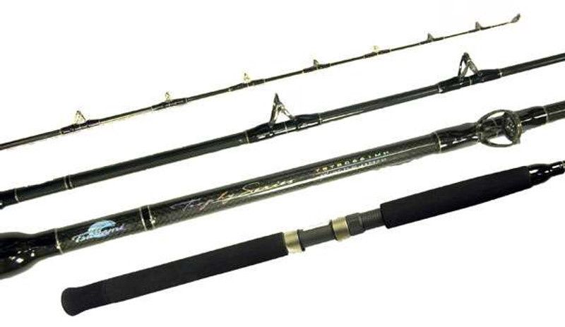 Tsunami Trophy Wire Line Series Rods, Model: 6'6" Heavy Wire