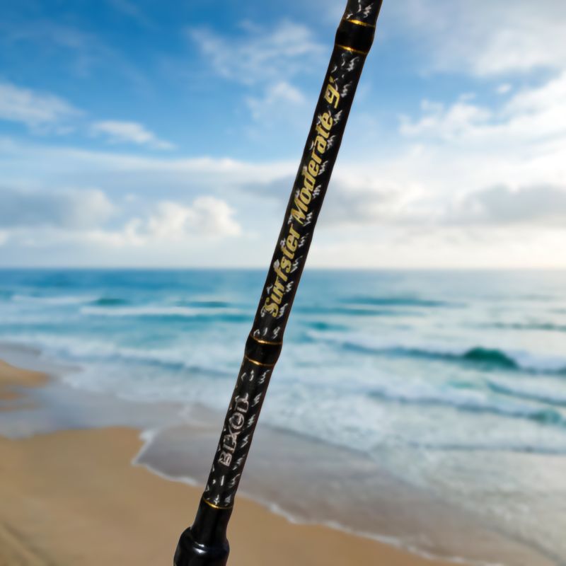 JS USA BIXOD Surfster Moderate 2 pc Spinning Rod JS USA BIXOD Surfster Moderate 2 pc Spinning Rod, Model: S902 L