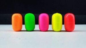 Assorted Color Pill Floats for Rig Tying