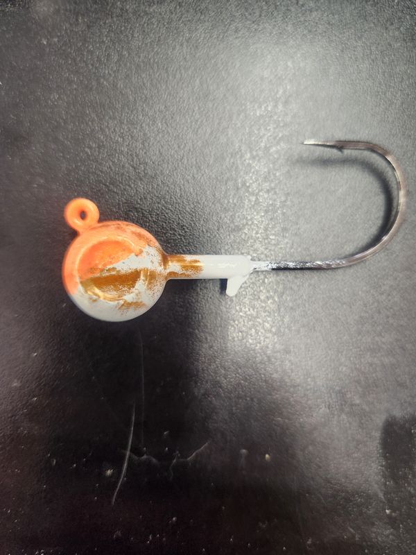 Jersey Hooker Ball Jig in Sea Robin Glow
