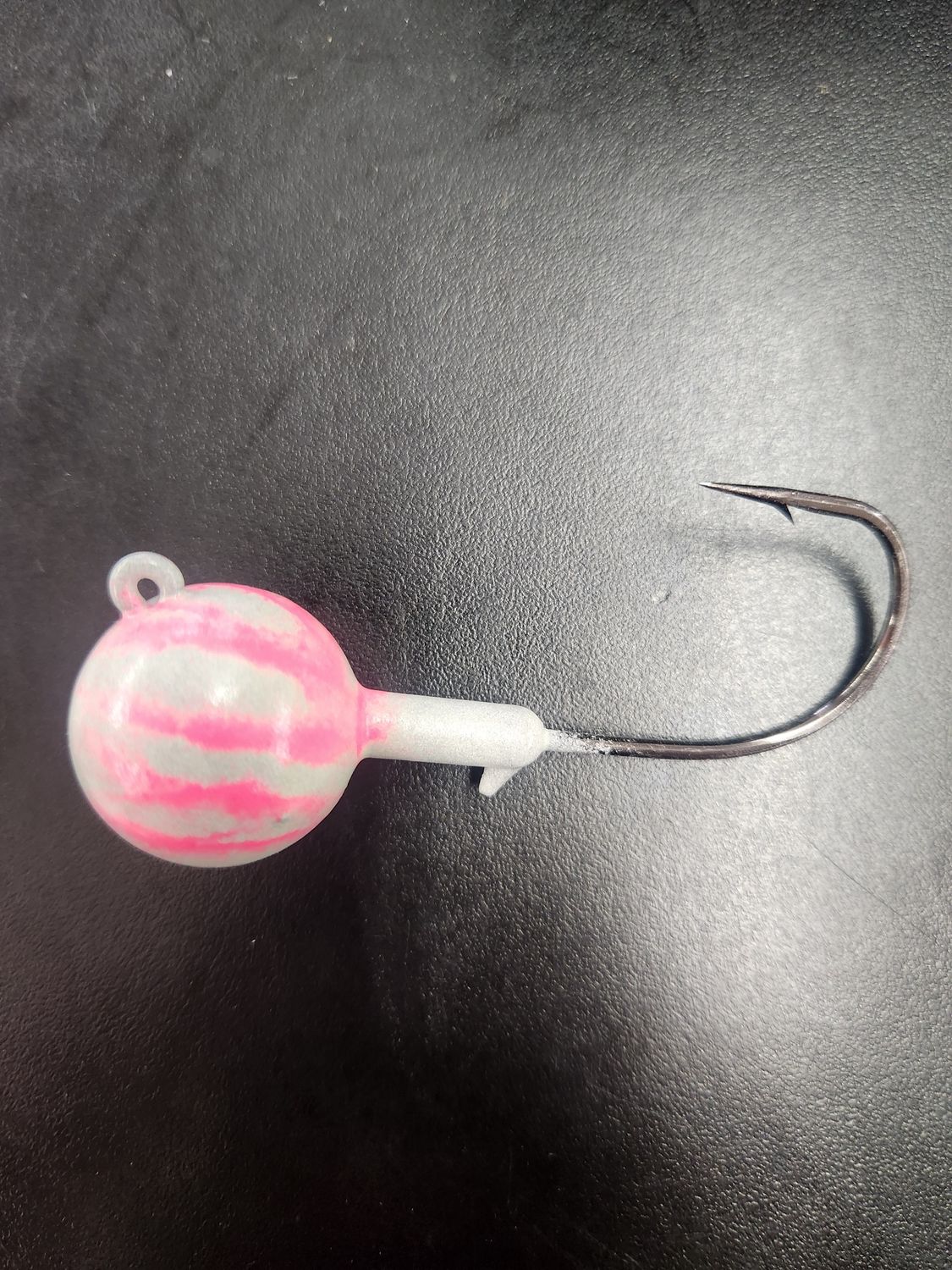 Jersey Hooker Ball Jig in Pink Shine, Size: 1oz