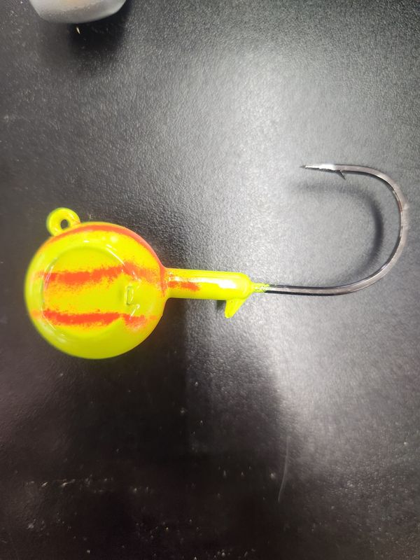 Jersey Hooker Ball Jig in Firetiger