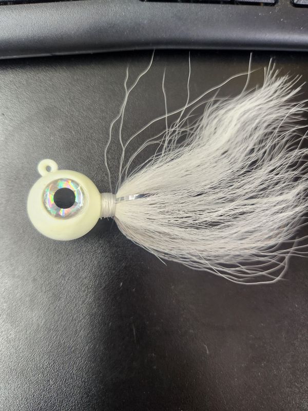 Jersey Hooker Round Head Bucktail