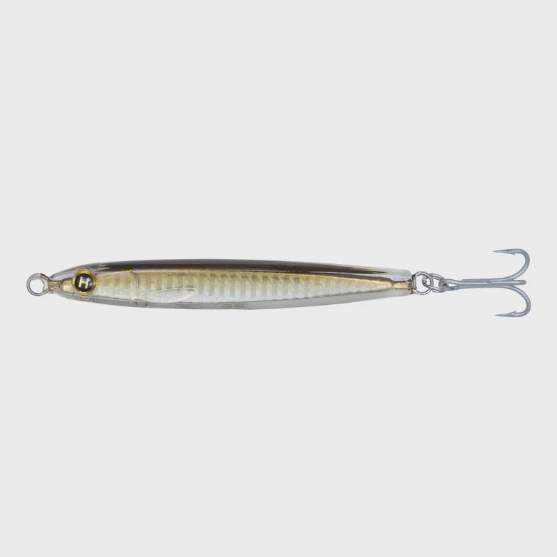Hogy 2oz 4.5" Epoxy Jig with Treble Hook, Color: Olive