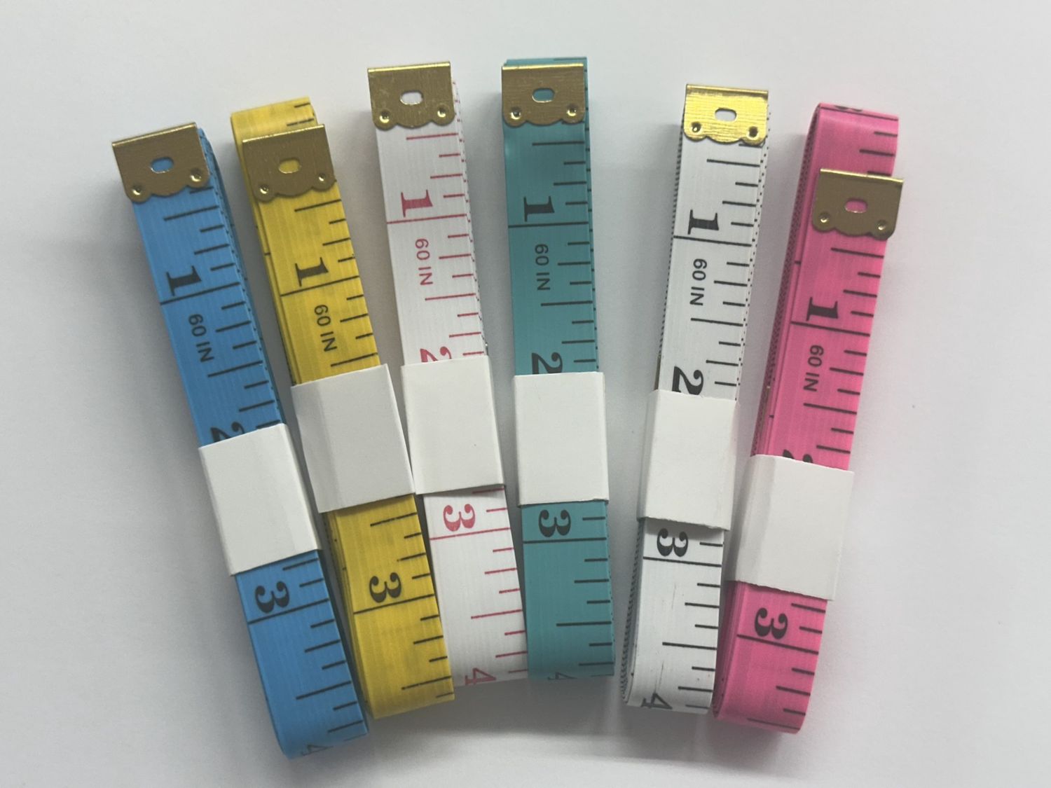 Tape Measure 60" Assorted Colors