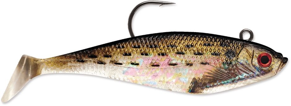 Storm Wildeye Swim Shad, Color: Bunker, Size: 3"