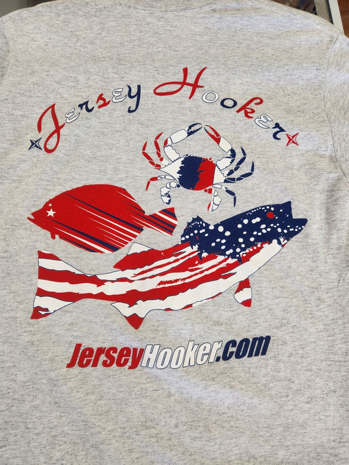 Jersey Hooker Patriotic Triple Play Youth, Size: Youth Small