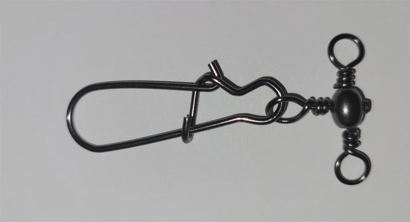 Jersey Hooker Sinker Snaps 3-way swivel with Snap