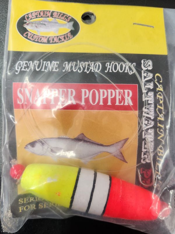 Captain Bill's Snapper Popper Rig
