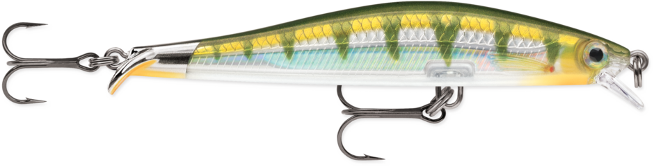 Rapala Ripstop Minnow, Color: Yellow Perch, Size: 3 1/2" 1/4oz