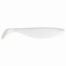 Action Plastics 9" Shad Loose Unrigged 9SM, Colour: White