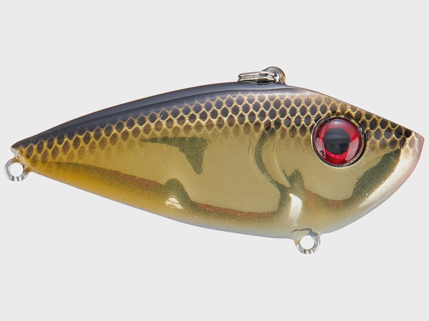 Strike King Red Eyed Shad 3/8 oz, Color: Gold Black Back(406)