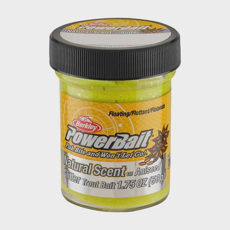 Berkley Powerbait Natural Glitter Scented Trout Dough