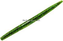Yum  Dinger Soft Plastic Worm, Color: Mardi Gras, Size: 4"