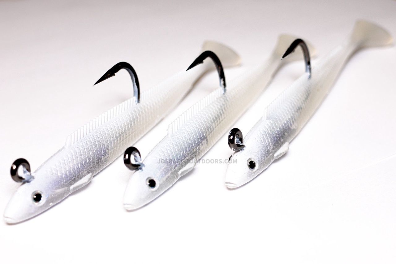 Joe Baggs Sandeel, Color: Ghost, Size: 5/8oz