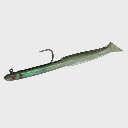 Tsunami 6" Holographic Sand eels, Color: Black Back