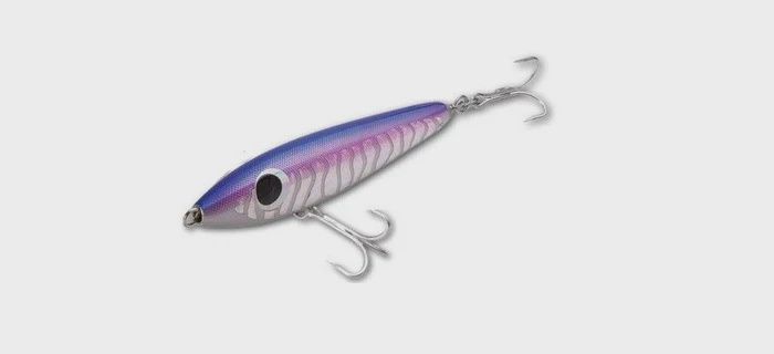 Tsunami Bluewater 7" Stickbait Hardwood Lure in Pink Silver