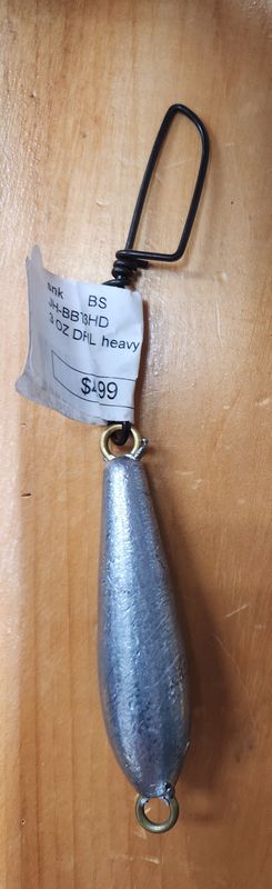 Jersey Hooker Ball Bearing Drail with Heavy Duty eyes and Swivels