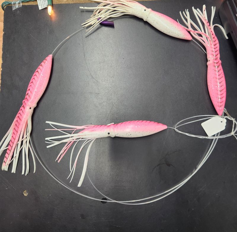 Jersey Hooker 9" Shell Squid Daisy Chain