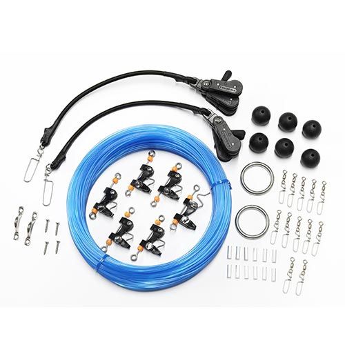 Tigress Outriggers &amp; Gear XD Pro Series Triple Outrigger Rigging Kit