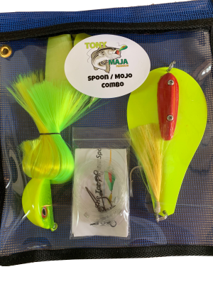 Tony Maja #4 Magic Mojo Bunkerspoon Combo, Color: Chartreuse Spoon