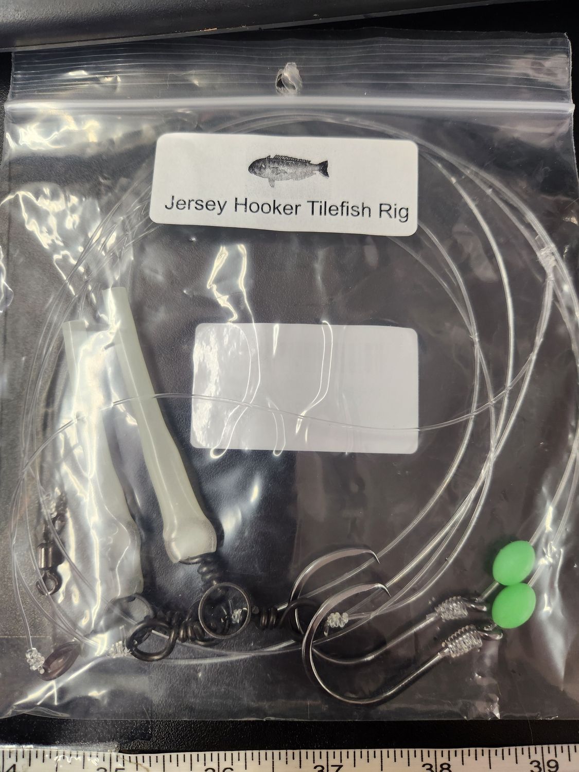 Jersey Hooker Tilefish Rig, Style: Plain