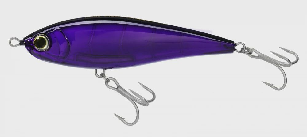 Yo-Zuri Hydro Twitchbait Sinking 6" 2 5/8oz, Color: Black Purple