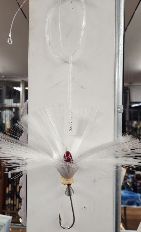 Jersey Hooker Pre-rigged Joe Shute Pin Rig for Trolling Ballyhoo