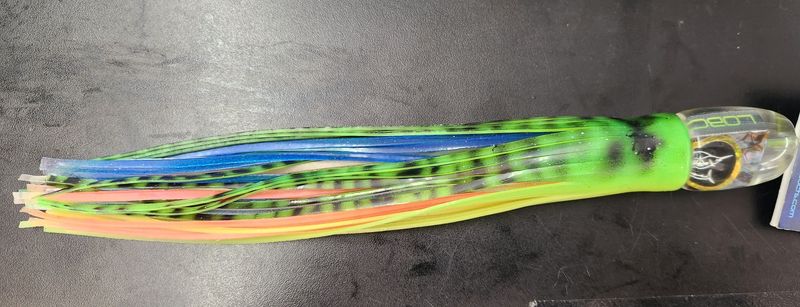 Lobo Lures 13" Pelagic Magic Trolling Lure Abalone Head/Candy Billz'