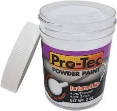 Pro-Tec Powder Paint 2oz Bottle, Color: White