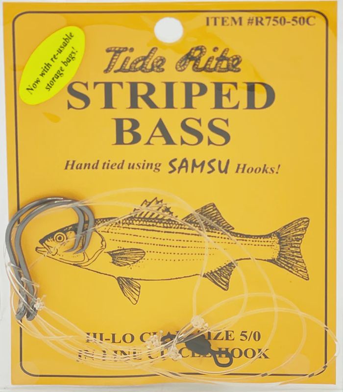 Tide Rite Striped Bass Hi/Lo Clam Rig