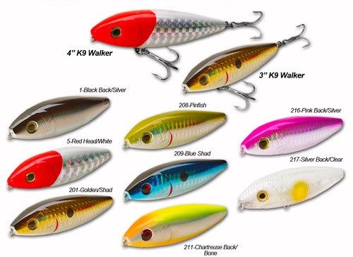 Tsunami 3" K9 Walker, Color: Golden Shad