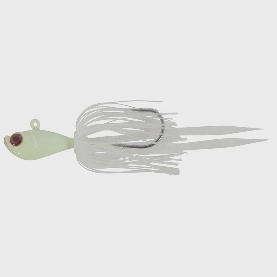Tsunami Silicone Skirt Jigs, Color: Glow, Size: 1oz