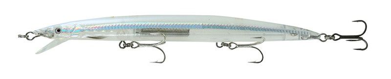 Savage Gear 3D Jerk Minnow, Color: White, Size: 5 3/4"