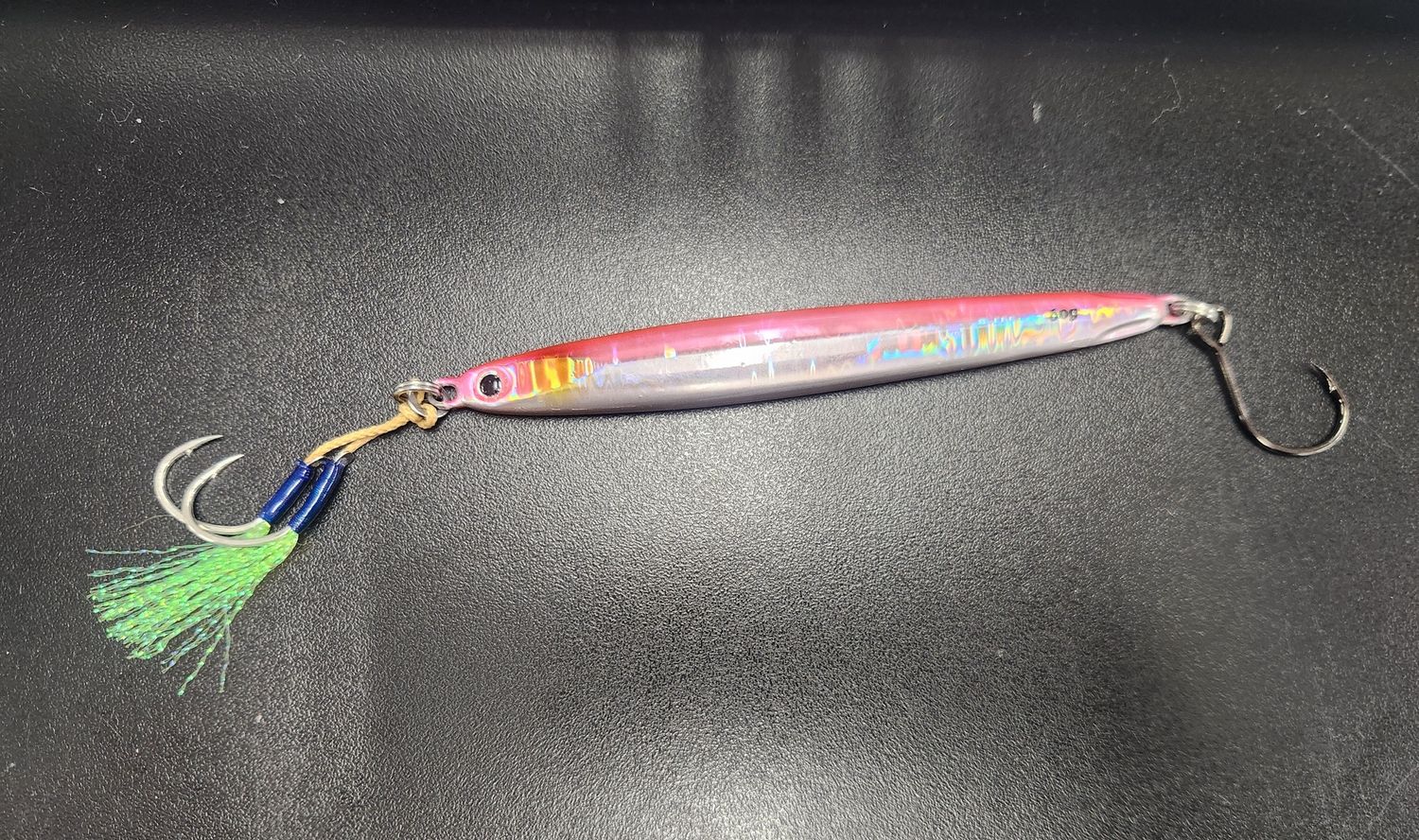 Infamous Tackle Inshore Sand Eel Jig, Color: Pink, Size: 60g