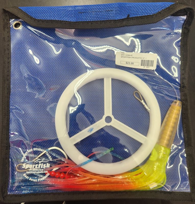 Sportfish Products 12" Pre-rigged Green Machine in Rainbow